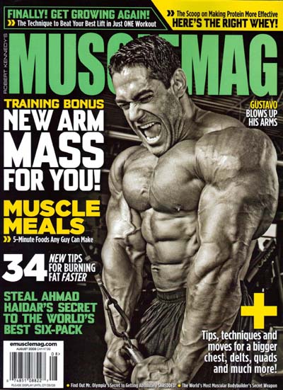 MuscleMag August 2009